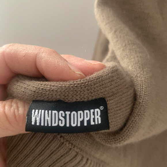 SUN ICE WINDSTOPPER| Lined Wool Quarter Zip Pullover - Picture 9 of 12